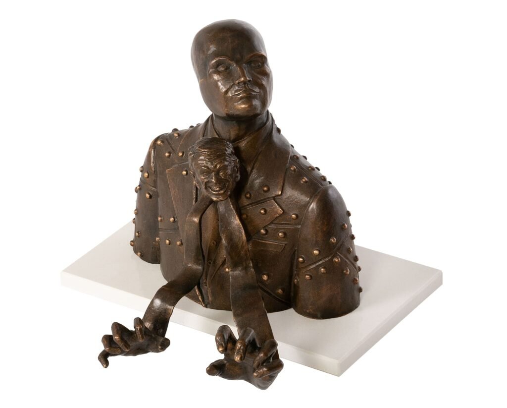 Der Macher. Bronze. Copyright: Marita Vollborn
