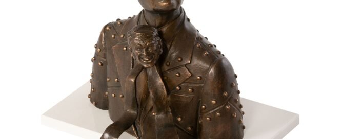 Der Macher. Bronze. Copyright: Marita Vollborn