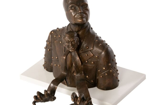 Der Macher. Bronze. Copyright: Marita Vollborn